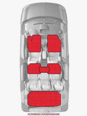 ЭВА коврики «Queen Lux» комплект для Citroen GSA
