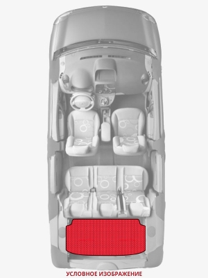 ЭВА коврики «Queen Lux» багажник для SEAT Cordoba